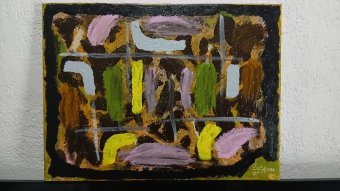 Malerei "Interespecífica: Relações Entre Espécies", maler/-in MARCOS NASCIMENTO Acryl Leinwand in der Jose Art Gallery