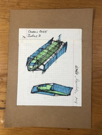 Graphik "Eolins 8", illustrator Taras Leskiv Stift Papier in der Jose Art Gallery