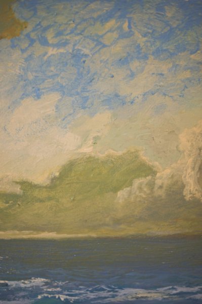Zusätzliches Bild 6: Post-Impressionismus Marinemalerei Malerei "Bermuda-Brise", maler/-in Anton Zapotochny(Dovzhenko) Acryl Leinwand 