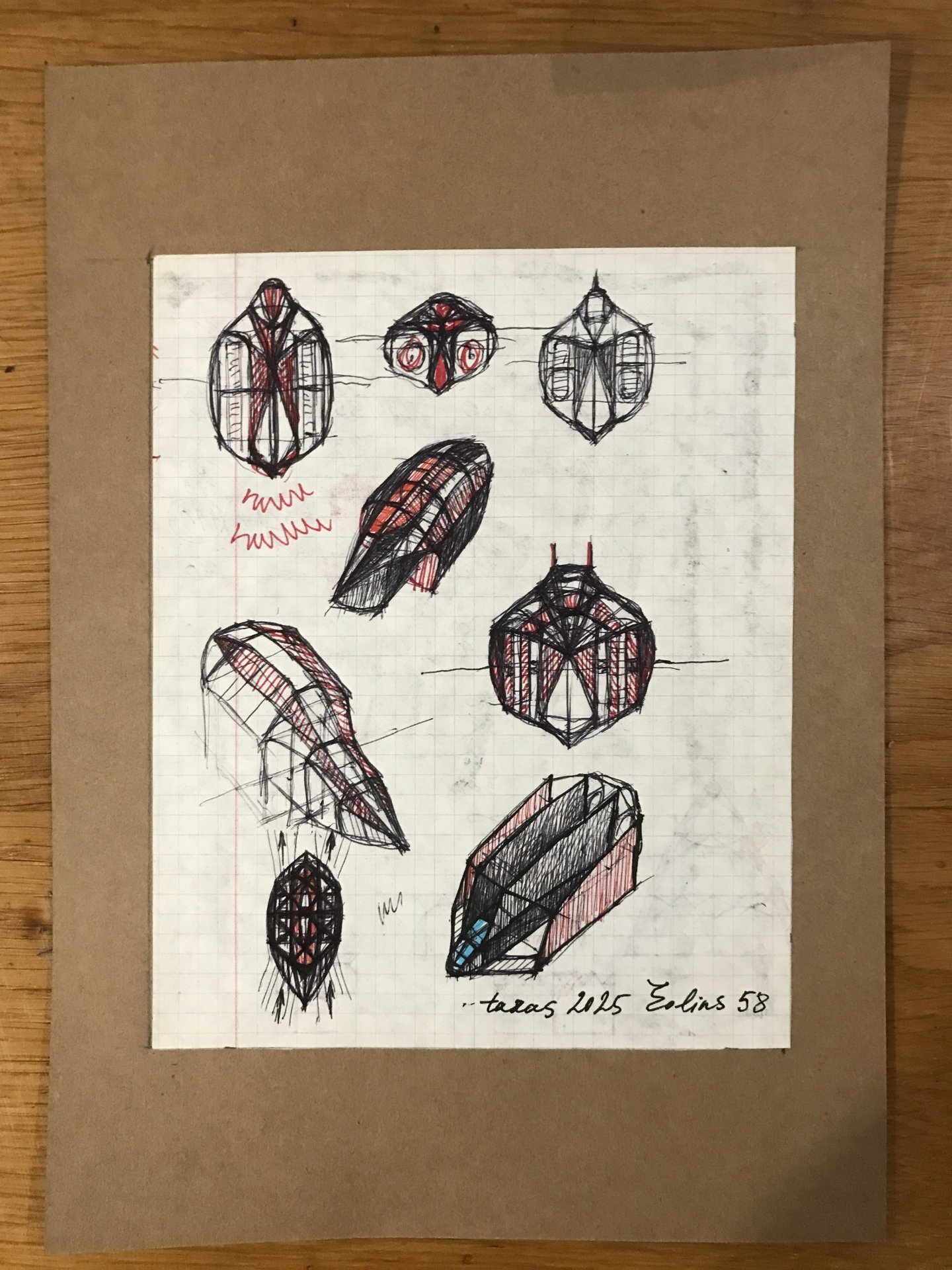Eolins 58 Drawing - Taras Leskiv - Jose Art Gallery
