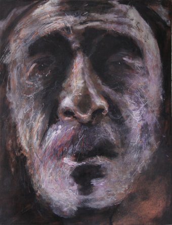 Painting "The Presentation of John" by painter Lochter Andreas oil cardboard at Jose Art Gallery