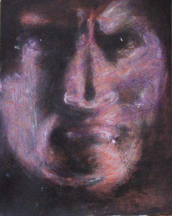 Painting "Florian's will" by painter Lochter Andreas oil cardboard at Jose Art Gallery