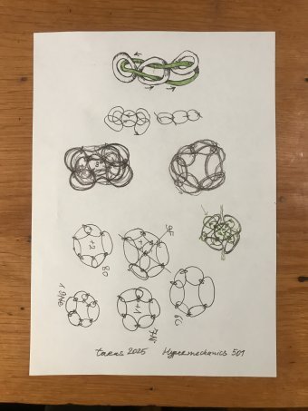 Desenho "Hypermechanics 501", ilustrador Taras Leskiv lápis papel na Jose Art Gallery