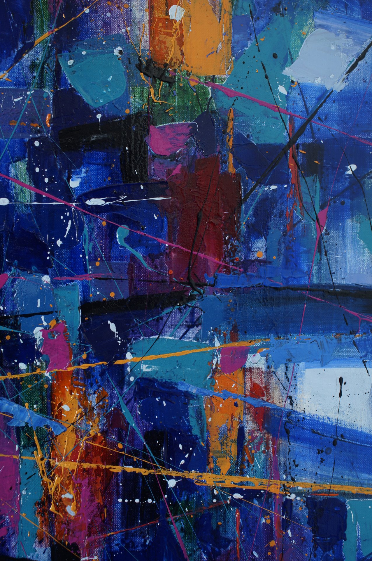 Sapphire - painting