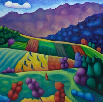 Malerei "Zlatibor", maler/-in Boris Subotic Öl Leinwand in der Jose Art Gallery