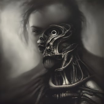 Digital Art "Other Civilization # 00006" by digital artist Richard Vachtenberg at Jose Art Gallery