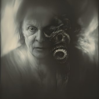 Digital Art "Other Civilization # 00008" by digital artist Richard Vachtenberg at Jose Art Gallery