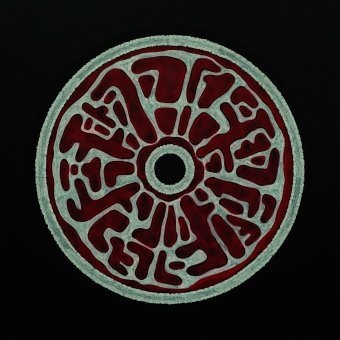 Drawing "Infusion A3: Pulsating Energy of Dub-Techno" by illustrator #artdjartem acrylic paper at Jose Art Gallery