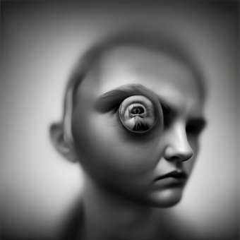 Digital Art "Modern Art # 00002" by digital artist Richard Vachtenberg at Jose Art Gallery