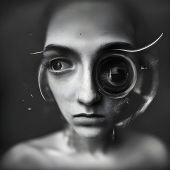 Digital Art "Modern Art # 00003" by digital artist Richard Vachtenberg at Jose Art Gallery