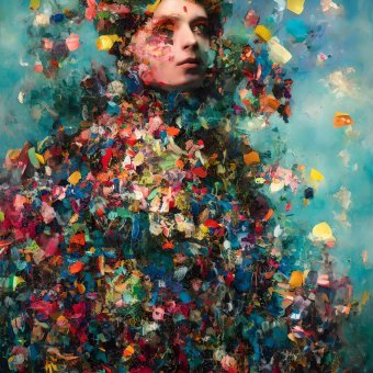 Digital Art "MY HOLLIDAY" by digital artist Richard Vachtenberg at Jose Art Gallery