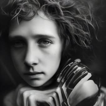 Digital Art "Robot Generation # 00005" by digital artist Richard Vachtenberg at Jose Art Gallery