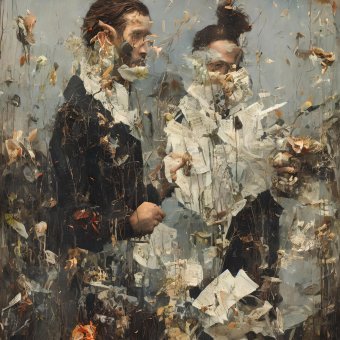 Digital Art "The taste of love" by digital artist Richard Vachtenberg at Jose Art Gallery