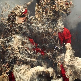 Digital Art "Thoughts here" by digital artist Richard Vachtenberg at Jose Art Gallery