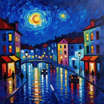 Night Life: Historic Canal Illuminations