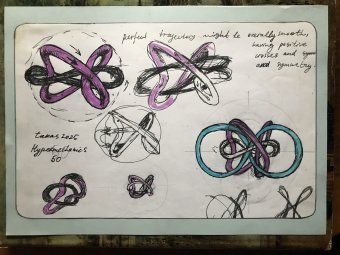 Grafica "Hypermechanics 50", illustratore Taras Leskiv penna stilografica carta alla Jose Art Gallery