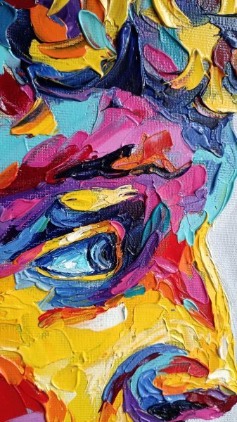 Additional view 6: Contemporary Art Portrait Painting David by painter Anastasia Kozorez oil canvas 