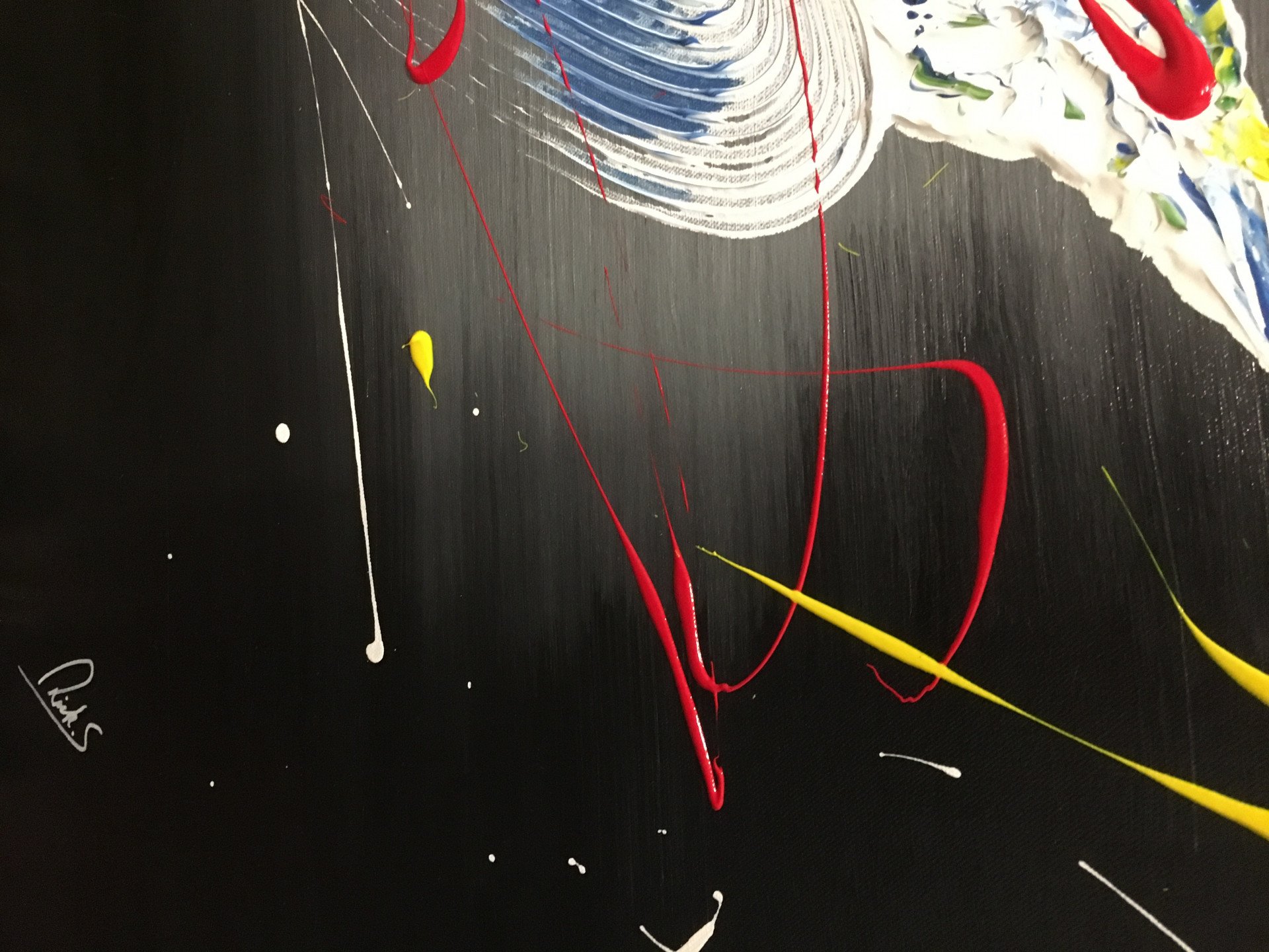 PÁJARO EXTRAÑO - painting