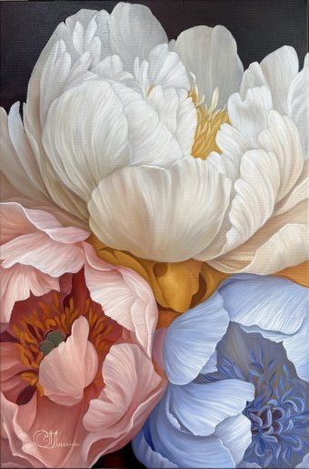 The silence of the petals