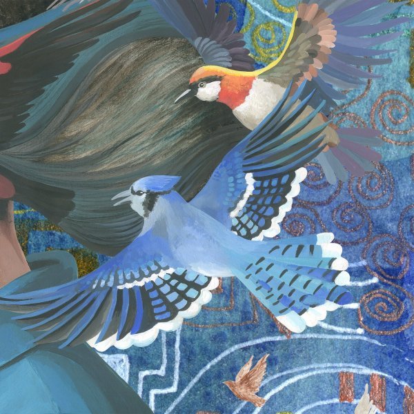Immagine aggiuntiva 5: Collage Ritratto Arte digitale "Cerca la liberazione...", artista digitale Lana Korolievskaia 