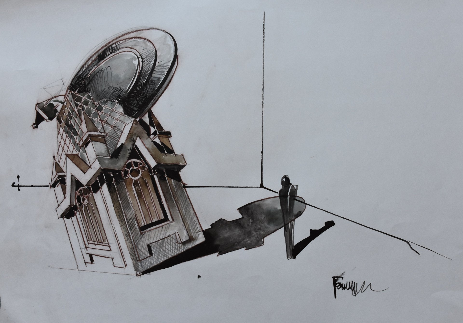 Series Foreign Invision 5 - drawing