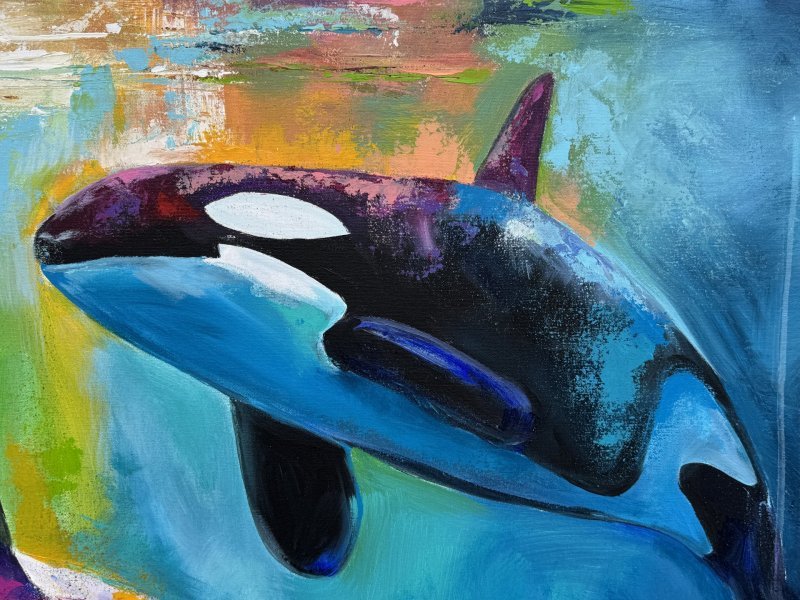 In freedom Painting by Sabrina Seck - Jose Art Gallery