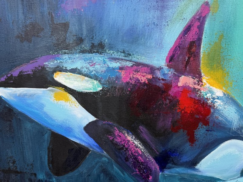 In freedom Painting by Sabrina Seck - Jose Art Gallery
