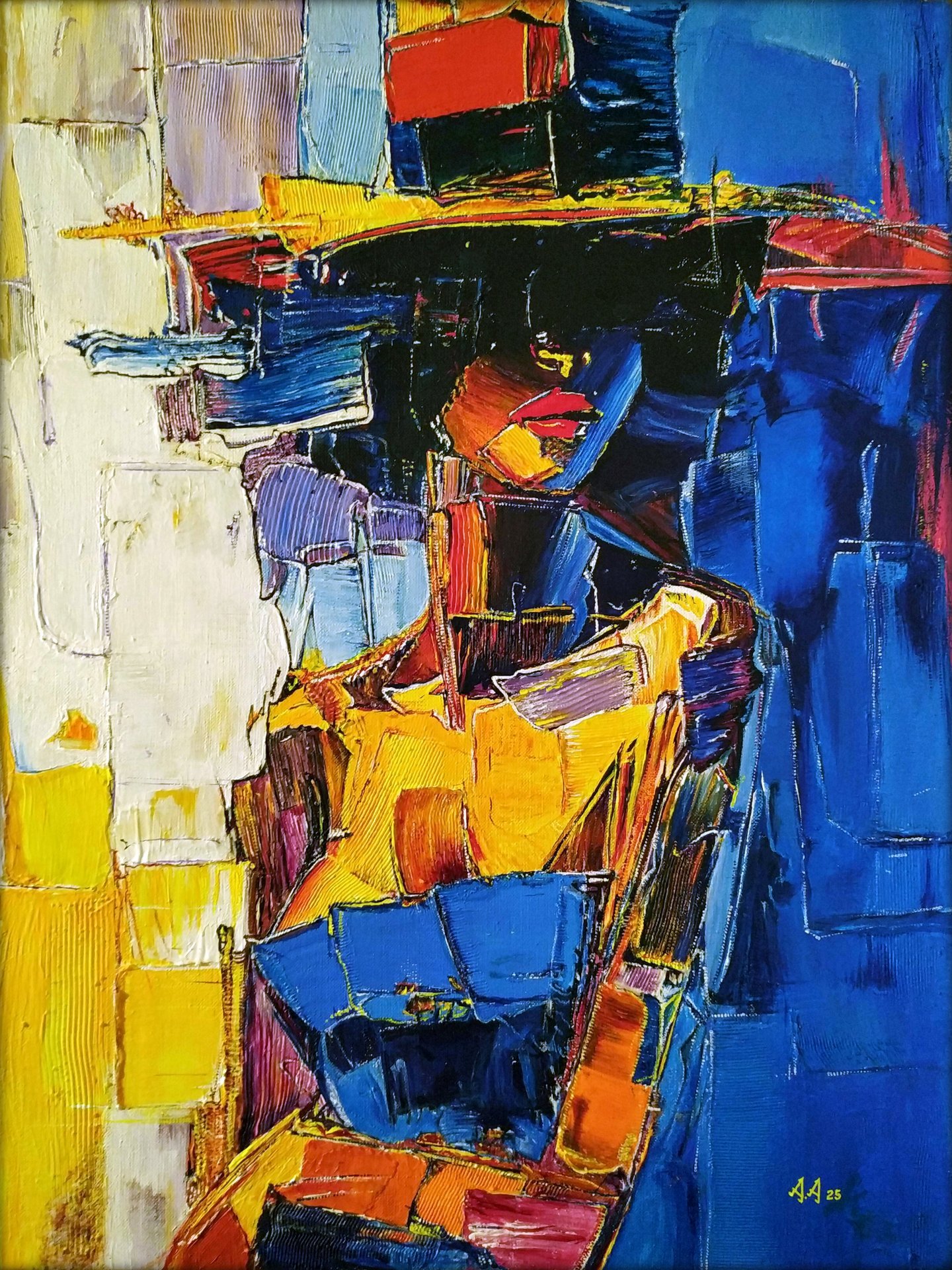 Secret Presence Painting by Alexander Aksyonov