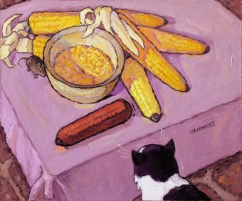 Живопись "A Corn", живописец Ivan Kolisnyk масло холст в Jose Art Gallery