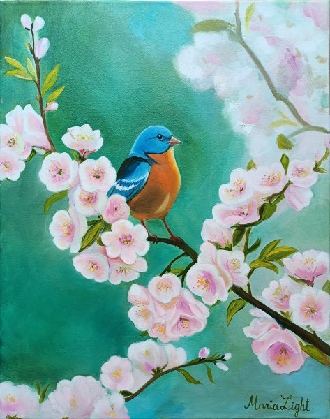 Spring. Painting by Maria Light - Jose Art Gallery