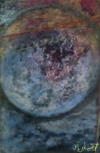 Живопись "Глобус Судьбы", живописец Pishont смешанная техника пластик в Jose Art Gallery