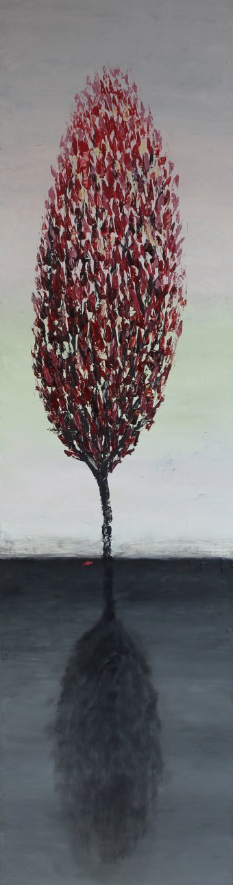 Painting "Autumn mute" by painter Andriy Klishyn oil canvas at Jose Art Gallery