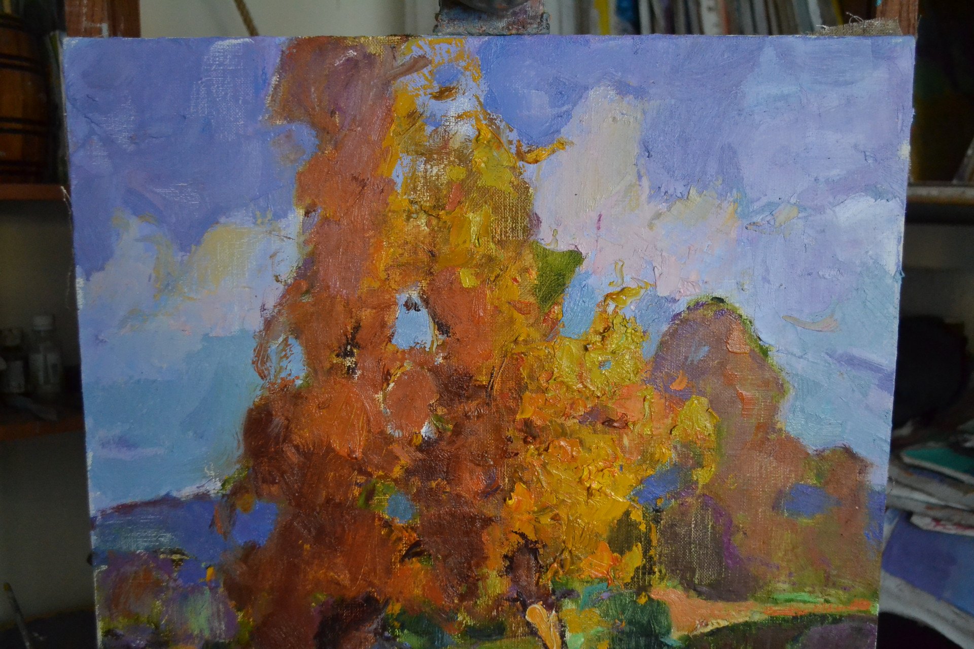 Trees in gold - buy
