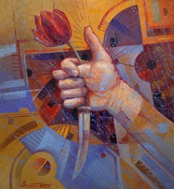 Painting "Variability" by painter Serhii Voichenko oil canvas at Jose Art Gallery