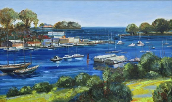 Blue Bay Coastal Morning Serenity