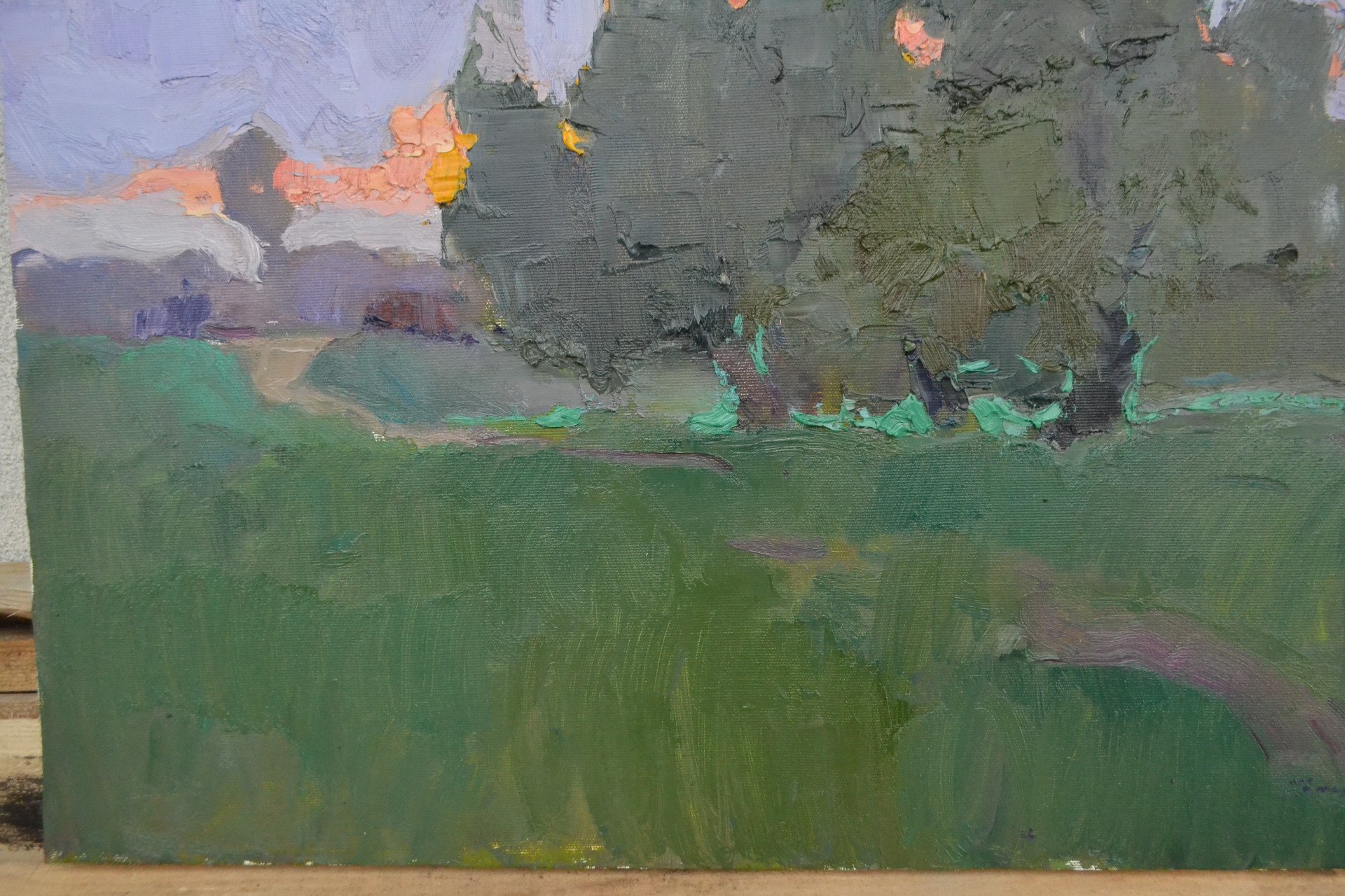 In the evening - painting