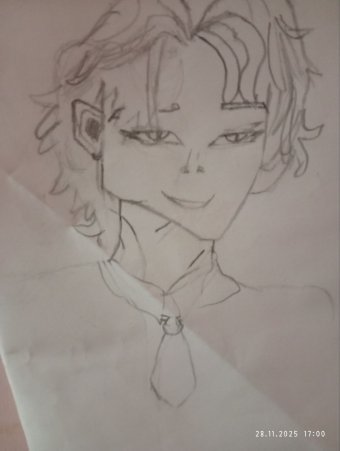 Graphique "Ulybka Krasoty V Portrete 2025", illustrateur Viktoriya Kostousova crayon papier à la Jose Art Gallery