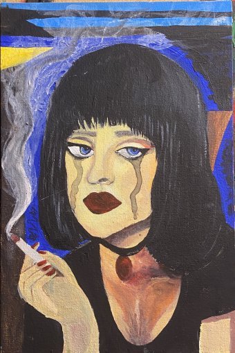 Malerei "Stolz", maler/-in Veronika Gorodiska Acryl Karton in der Jose Art Gallery