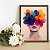 Silent Bloom: Vibrant Abstract Portrait – buy