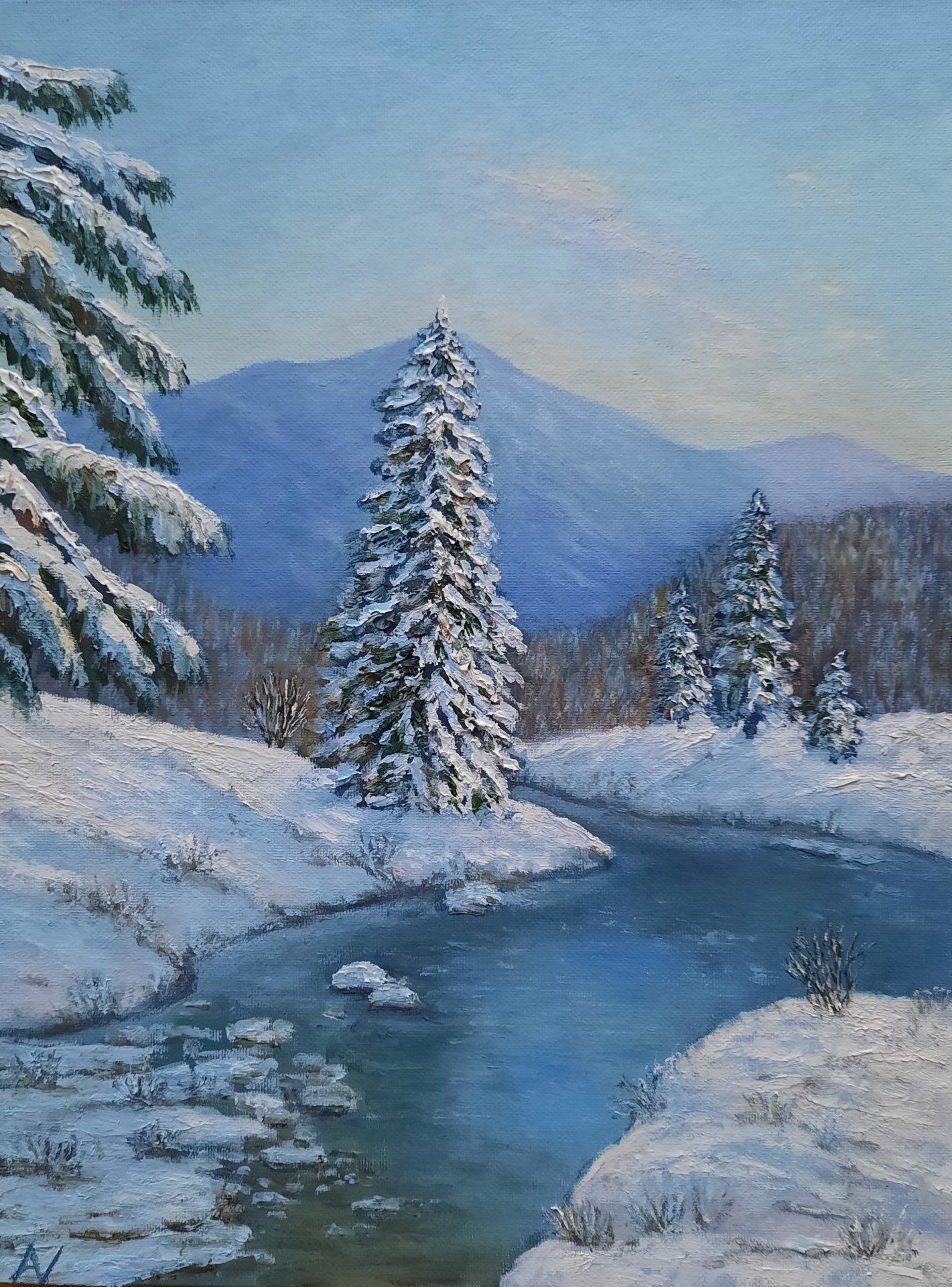 landscape-painting-winter-