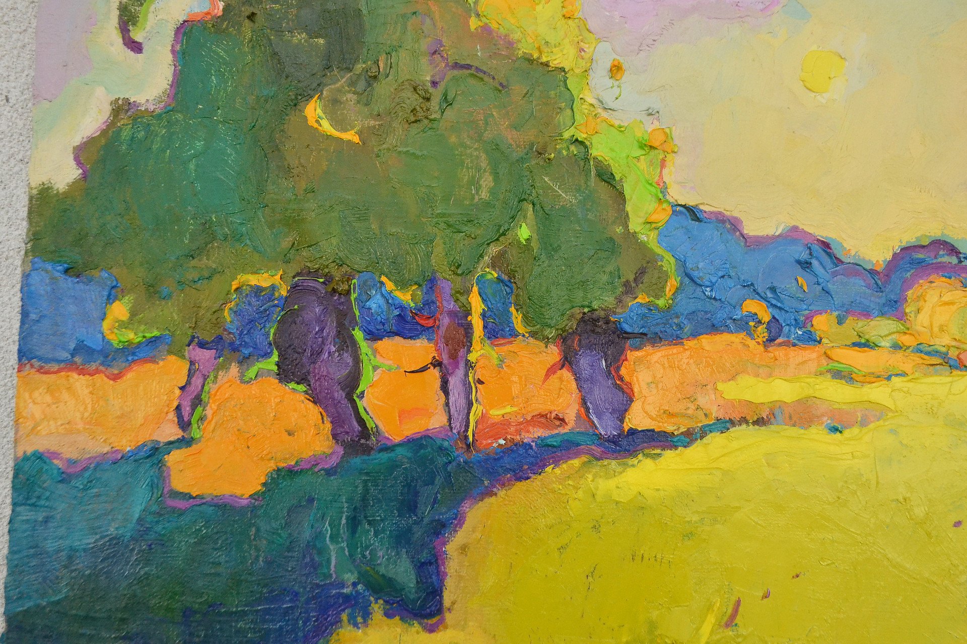 Sunset - painting