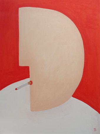 Malerei "Herr X", maler/-in Pablo Po Öl Leinwand in der Jose Art Gallery
