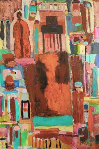 Живопись "Жертвую своими вредными привычками 5", живописец Geert Lemmers акрил дерево в Jose Art Gallery