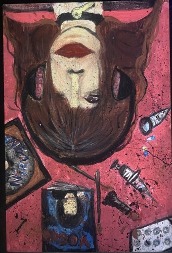 Malerei "Wunsch", maler/-in Veronika Gorodiska Acryl Karton in der Jose Art Gallery