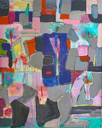 Живопись "Тайна и субстанция 9", живописец Geert Lemmers акрил дерево в Jose Art Gallery