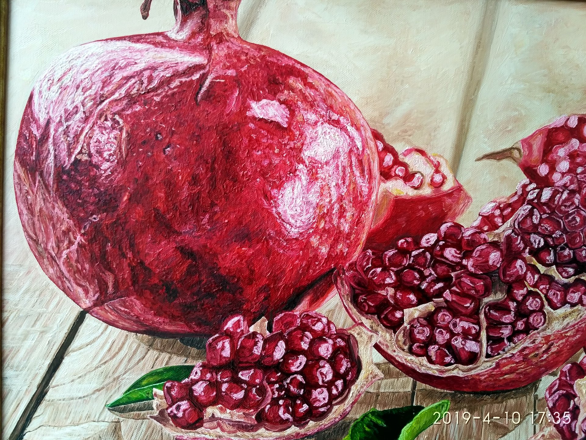 Garnet - painting