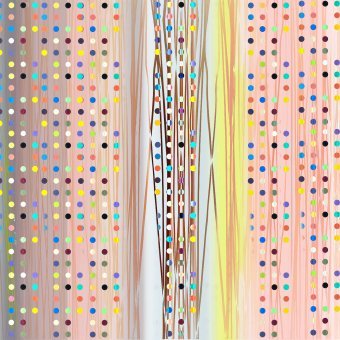 Malarstwo "Niekończące się marzenia 5", malarz Geert Lemmers akryl szkło w Jose Art Gallery