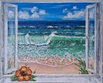 Finestra sull'orizzonte infinito