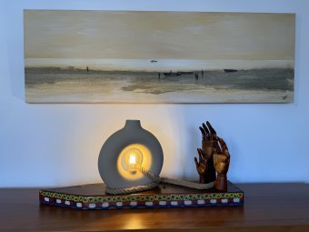 Скульптура "Міграція: подорож та внутрішня трансформація", скульптор JULIO PUERTA Дерево в Jose Art Gallery