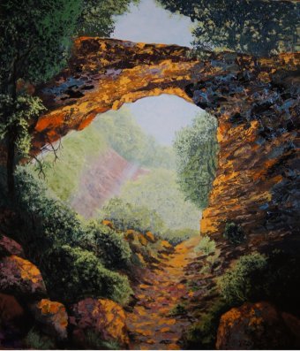 Oil painting Passage